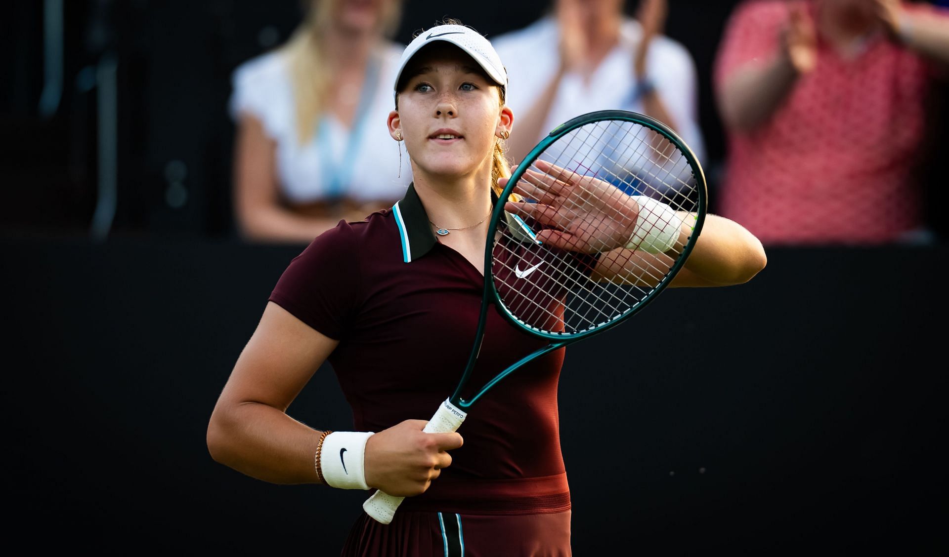Mirra Andreeva at the Bad Homburg Open 2025. (Photo: Getty)